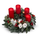 DIY advent wreath kit for home crafting